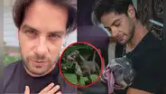 Andrés Wiese sufre por su perrita Menta tras recibir diagnóstico de cáncer: "Estoy hecho un mar de lágrimas"