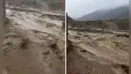 Pisco: fuerte huaico cae en la vía Libertadores Wari tras intensas lluvias en la sierra del Perú