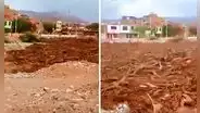 Impresionante huaico en Nasca: el video del momento exacto del desborde del río Tierras Blancas que alarma a la población