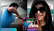 Milett Figueroa retorna al Perú y le pide a reportero de ‘Amor y Fuego’ que cargue su maleta