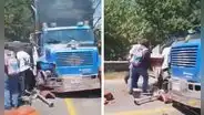 "Ni en la muerte hay paz": carroza fúnebre choca con camión y el ataúd sale disparado