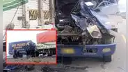 Accidente de tránsito en Carretera Central: choque de dos camiones de carga deja a un conductor fallecido