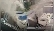 Incendio en fábrica de El Agustino moviliza a 8 unidades de Bomberos en zona industrial