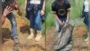 Rescatan a niño de 11 años que fue enterrado vivo tras ser acusado de brujería en Ucayali