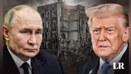 Putin y Trump acuerdan negociar una "solución a largo plazo" para el fin de la guerra en Ucrania