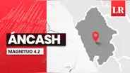 Temblor de magnitud 4.2 se sintió en Áncash hoy, según IGP