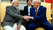 Trump asegura predecir "acuerdos comerciales maravillosos" con la India, tras reunirse con su primer ministro