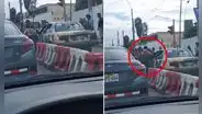 Sujetos disparan contra colectivero en el Rímac tras dejar mensaje extorsivo: “Guerra avisada, no mata gente”