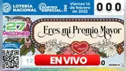 [Lotería Nacional] Resultados Sorteo Especial 296 EN VIVO HOY, 14 de febrero: qué número salió en el premio mayor por San Valentín