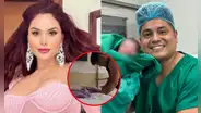 Génesis Tapia dio a luz a su quinto hijo y recibe emotivo mensaje de su esposo: "El amor todo lo puede"