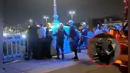 Cercado de Lima: serenos rescatan a hombre que estuvo a punto de caer al río Rímac