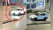 Chofer atropella a anciana que regresaba de misa y se da a la fuga en La Victoria: mujer se encuentra en estado crítico