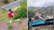 Accidente de bus en Bolivia deja al menos 30 muertos: vehículo con pasajeros cayó por acantilado de 800 metros