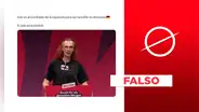 Video no muestra a Heinrich Alexandra como candidata a canciller de Alemania: se trata de un postulante del partido Die Linke