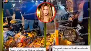 Exponen video de Shakira en silla de ruedas al salir del hospital Loayza tras problemas de salud
