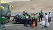 Jóvenes que viajaron a Lima por concierto de Shakira fallecieron en choque entre bus y auto en la Panamericana Sur