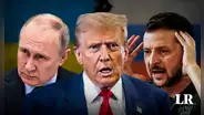 Trump acusa a Ucrania de extender la guerra tras reunión de EE. UU. con Rusia y Zelenski responde: "Vive en una burbuja de desinformación"