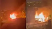 Fuerte incendio consume casa en Villa El Salvador: 9 unidades de bomberos se movilizan para controlar el siniestro