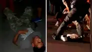 Vecinos de Villa María del Triunfo atrapan y golpean a ladrón acusado de robar a una mujer en la puerta de su casa