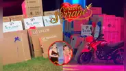 Corazón Serrano sorprende a sus trabajadores en su aniversario 32 con cheques, motos, televisores y más