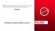 Volodímir Zelenski no bloqueó la red social de Donald Trump, Truth Social, en Ucrania