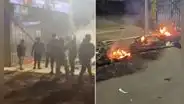 Disturbios en exteriores de Real Plaza Trujillo: prenden fuego y protestan tras tragedia