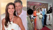 María Pía y Samuel Dyer hacen inolvidable boda a su trabajadora del hogar, quien cuida a sus hijos desde hace 17 años