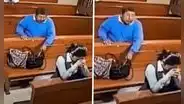 ¡Insólito acto! Ladrón roba celular en plena misa y su inesperado gesto antes de huir sorprende a todos