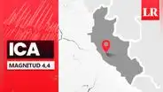 Temblor de magnitud 4,4 se sintió en Ica hoy, según IGP