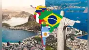 Este es el único país de Sudamérica que limita con 10 países, incluido el Perú: es tan grande que cuenta con 4 zonas horarios