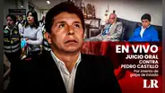 Pedro Castillo: expresidente rechazó acusación por golpe de Estado en el inicio del juicio oral