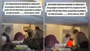 Hombre intenta abrir la puerta del avión en pleno vuelo y causa pánico: miembro de la tripulación intenta detenerlo y sufre fractura de pierna