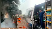 Incendio en Cercado de Lima: amputan parte del dedo de un trabajador de Sedapal tras accidente con bomba de agua