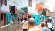 Fuerte incendio en el Callao arrasa con 6 viviendas: tres heridos y más de 15 damnificados