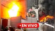 Incendio en Lima EN VIVO: bomberos advierten propagación y vecinos de Barrios Altos pierden el total de sus pertenencias