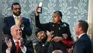 Trump sorprende a niño de 13 años, sobreviviente de cáncer cerebral, al nombrarlo agente del Servicio Secreto en su discurso
