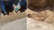 Milenario hallazgo bajo el Callao: encuentran huacos durante las excavaciones de la Vía Expresa Santa Rosa