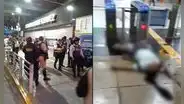 Hombre es asesinado en la estación Jorge Chávez de la Línea 1 del Metro de Lima