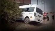 Accidente en Lurigancho-Chosica: combi llena de pasajeros se estrella contra casa en Jicamarca