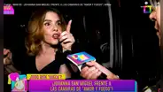 Johanna San Miguel responde incómoda a reportera tras pregunta sobre su ex Stefano Salvini: "Está bien que quieras ganar tu sueldo"