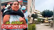 Afectados por el incendio en Cercado de Lima rechazan departamentos de Rafael López Aliaga: "Nuestra vida es acá"