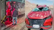 Dos accidentes de tránsito dejan seis heridos en Arequipa