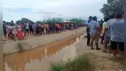 Adolescente muere ahogado tras perder el control de su motocicleta y caer en un canal en Piura