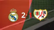 Resumen: Real Madrid logró una victoria como anfitrión por 2 a 1 frente a Rayo Vallecano