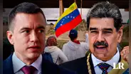 Noboa critica a Maduro por amenazar con rechazar la repatriación de venezolanos deportados desde Estados Unidos