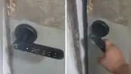 Joven instala cerradura inteligente en su casa y usuarios quedan atónitos: “Vale más que la puerta”