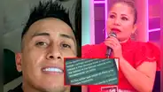 Marisol reclamaba a Cristian Cueva por no ir a verla mientras él estaba con Pamela López: “Es feo que estés en Perú y no me hables”