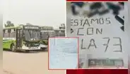 Buses de la Línea 73 paralizan servicio por amenazas de muerte a choferes: "Es la última advertencia"