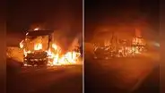 Decenas de pasajeros salvan de morir luego de que bus que venía a Lima se prenda en llamas
