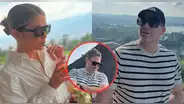 Paco Bazán comparte romántica foto con Susana Alvarado en maravilla natural de Colombia: "La meta"
